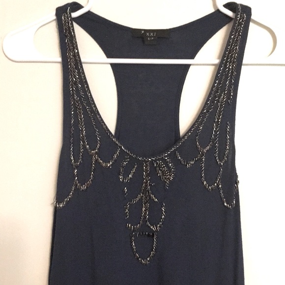 F21 Beaded Racerback Tank - Picture 4 of 6